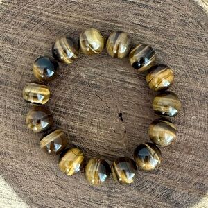 Tiger Eye Beaded Bracelet